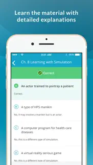 certified nurse educator exam iphone screenshot 2