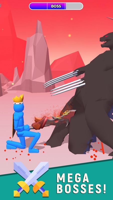 Fight Pose - Stickman Clash screenshot 4