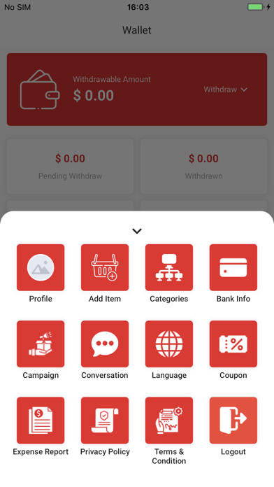 LuckyMe Merchant Screenshot