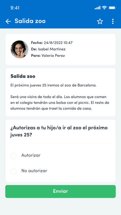Aula Escola Europea Screenshot
