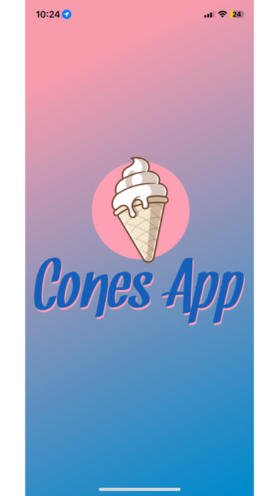 Cones App Screenshot