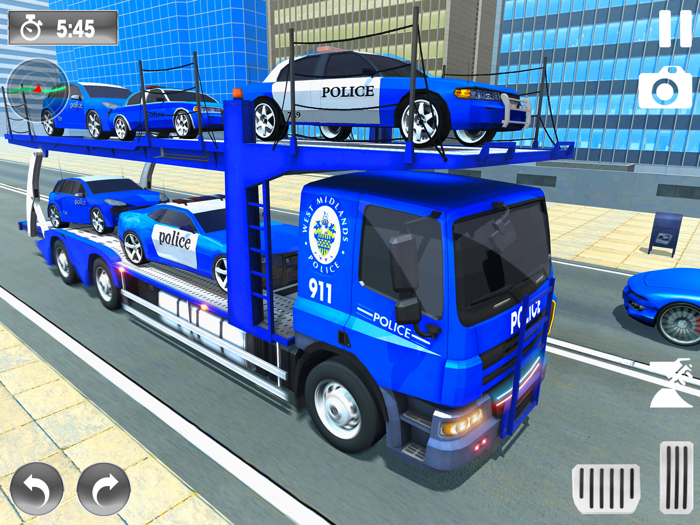Cargo Plane Police Transporter