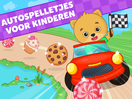 Auto spelletjes voor peuters 2 iPad app afbeelding 1