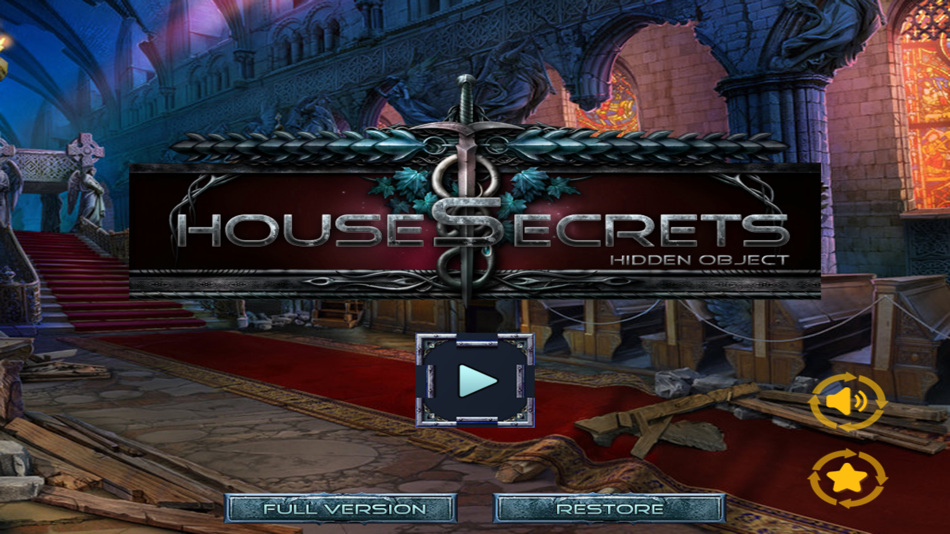#1. House Secrets : Hidden Objects (iOS) Podle: Ajaysinh Jadeja