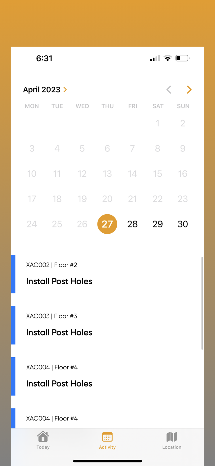 Building Information Tracker