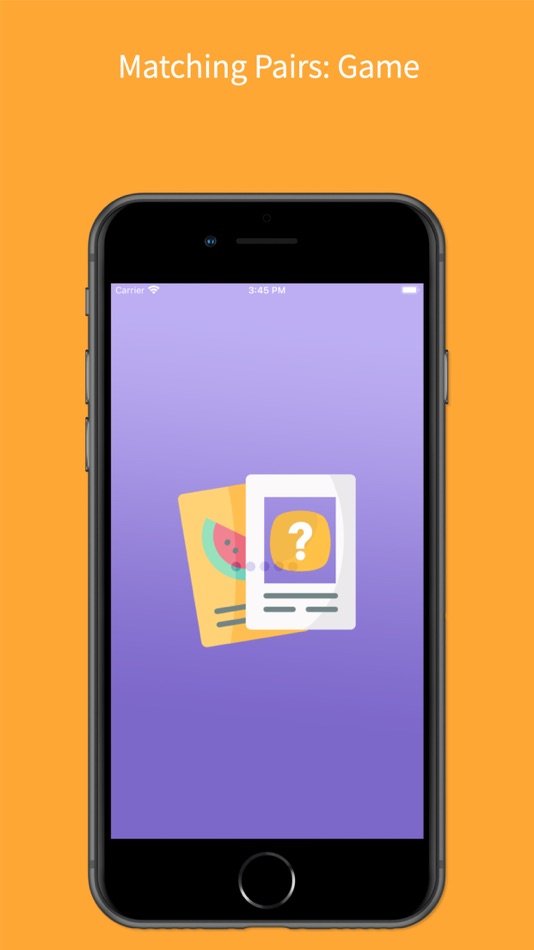 #1. Matching Pairs: Game (iOS) By: Yogesh Rathod