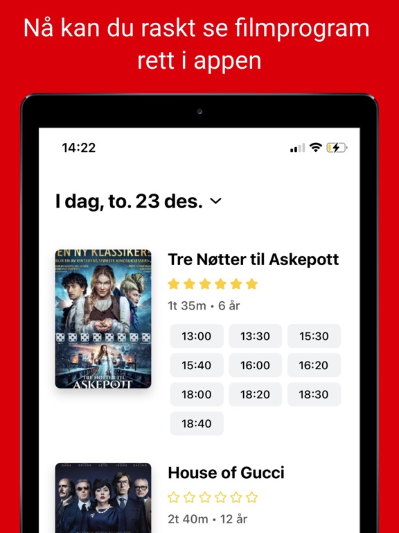 Screenshot #5 pour Trondheim Kimen Steinkjer kino