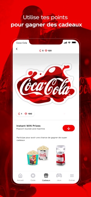 Coca-Cola dans l'App Store
