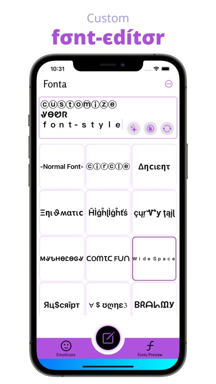 Fonta - Stylish font generator screenshot-3