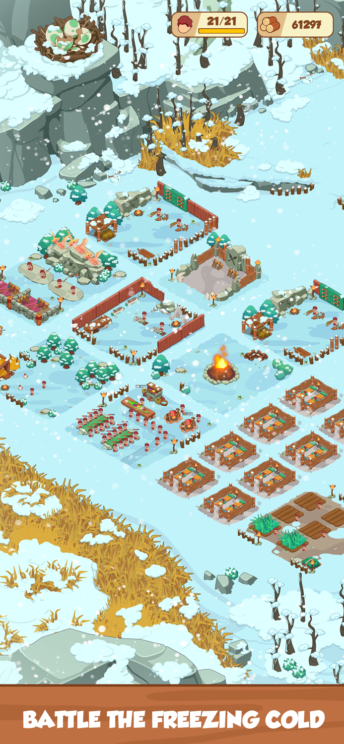Icy Village Tycoon Survival