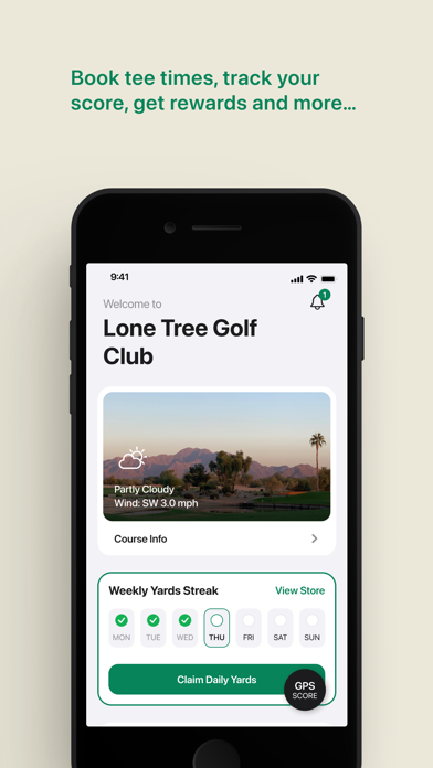 Lone Tree Golf Club Tee Times Screenshot
