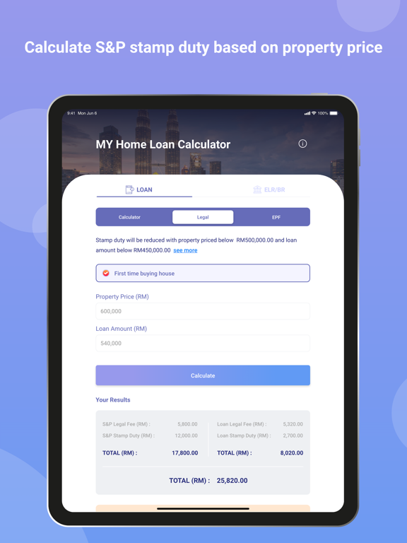 Screenshot #6 pour Malaysia Home Loan Calculator