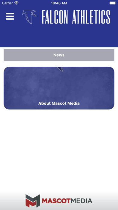Cedar Crest Falcons Athletics Screenshot