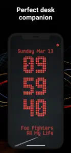 Digital Clock - LED Widget screenshot #3 for iPhone