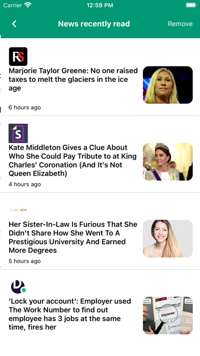Trending News, Us Breaking Screenshot