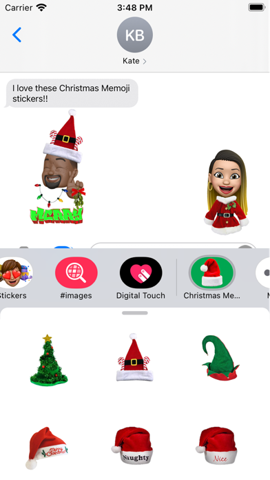 Christmas Memoji Stickers Screenshot