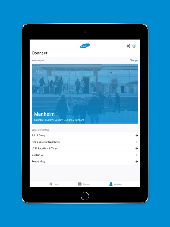 LCBC Church iPad screenshot 4 - Lifestyle app