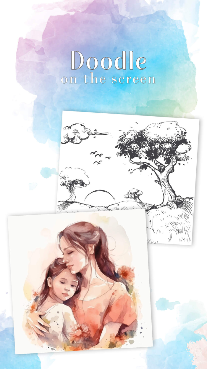 Doodle on the screen – Drawing