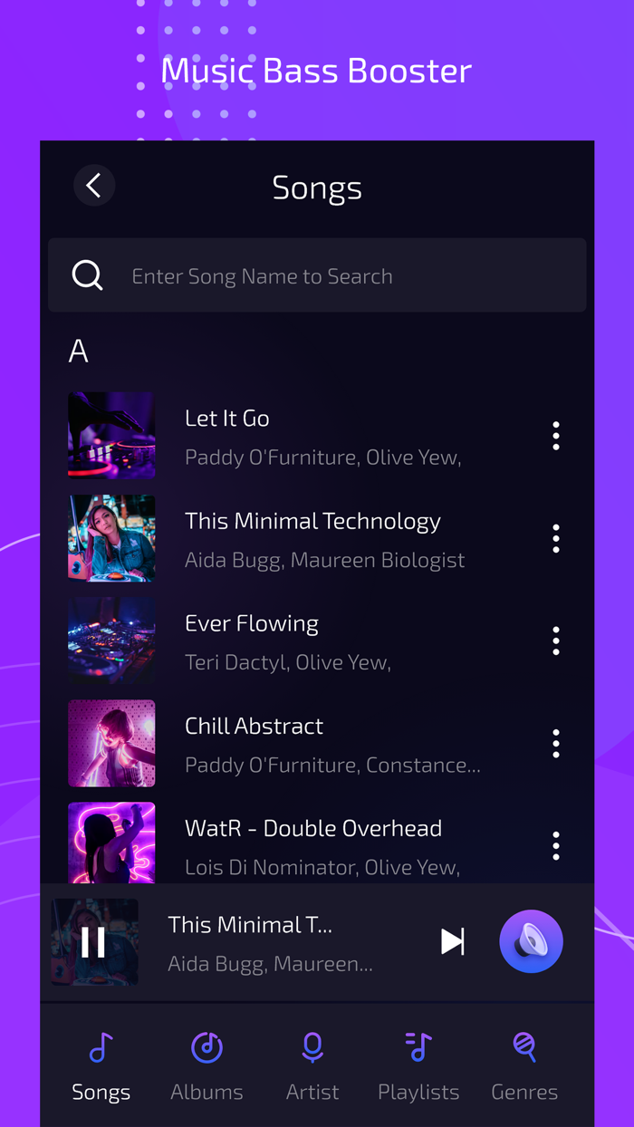 Bass Booster Volume Equalizer