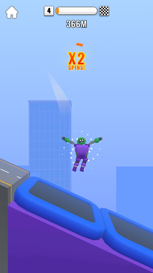 #7. Kamikaze Robots 3D (iOS) 게시자: Danyil Filippov