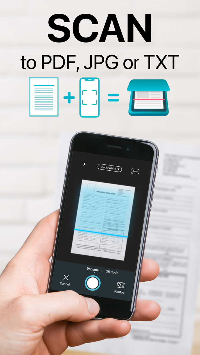 Scan to PDF Converter Scanner