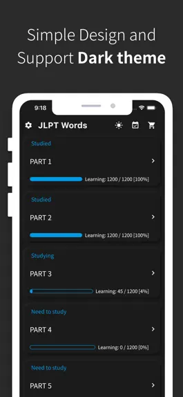 Game screenshot JLPT word, Japanese Vocabulary hack