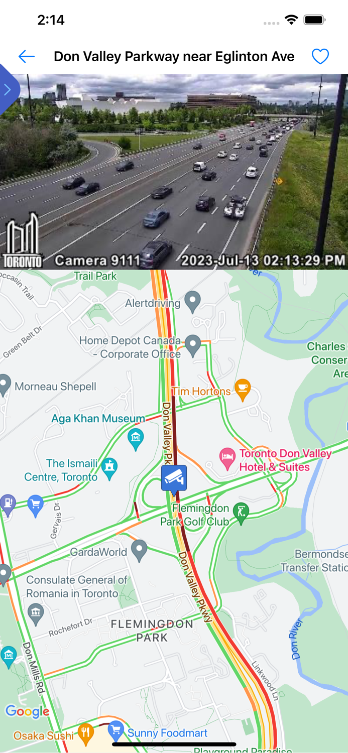 Live Traffic - Toronto