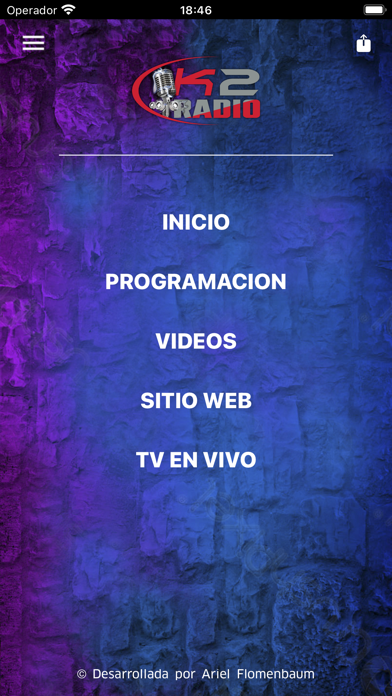 Radio K2 Screenshot