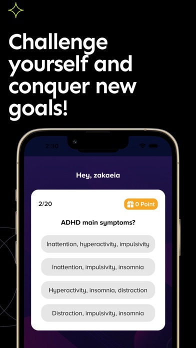 Quiz For ADHD Screenshot