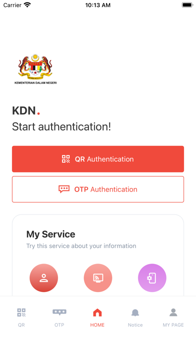 KDN Authenticator Screenshot 3 - AppWisp.com KDN Authenticator Screenshot 3 - AppWisp.com
