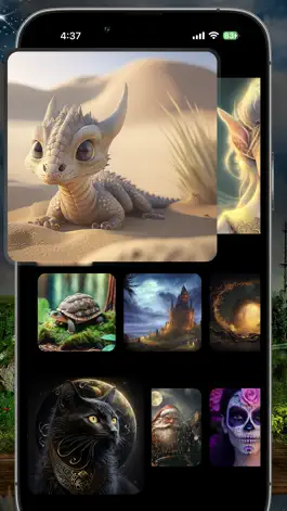 Game screenshot AI Illustration Art Generator apk