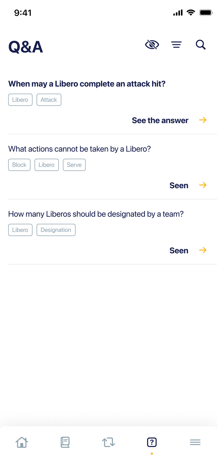 ROSA – Rules of Sports App