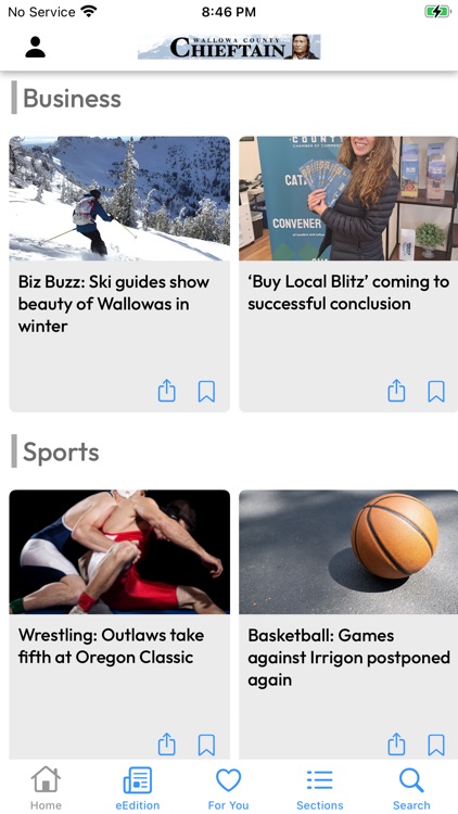 Wallowa County Chieftain: News