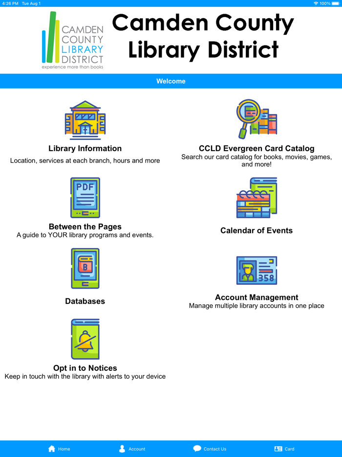 Camden County Lib Dist - MO