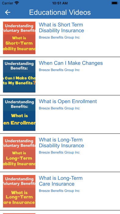 Breeze Benefits App Screenshot