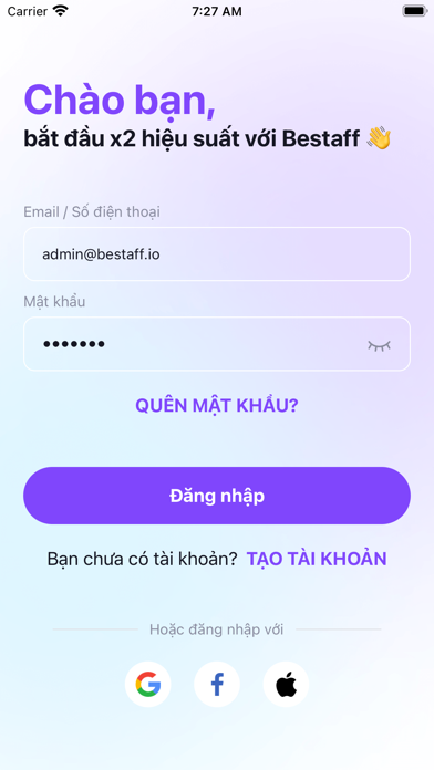 Bestaff - Chấm công xếp lịch Screenshot