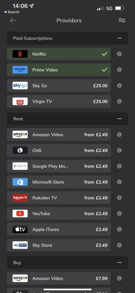 Game screenshot Skroote - Movies, TV & Sport apk