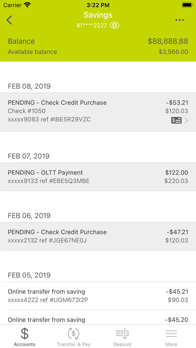 UFirst Federal Credit Union Screenshot