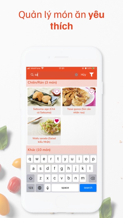 Món ngon Nhật Bản Screenshot