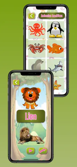 Game screenshot Nombre de animales en español hack