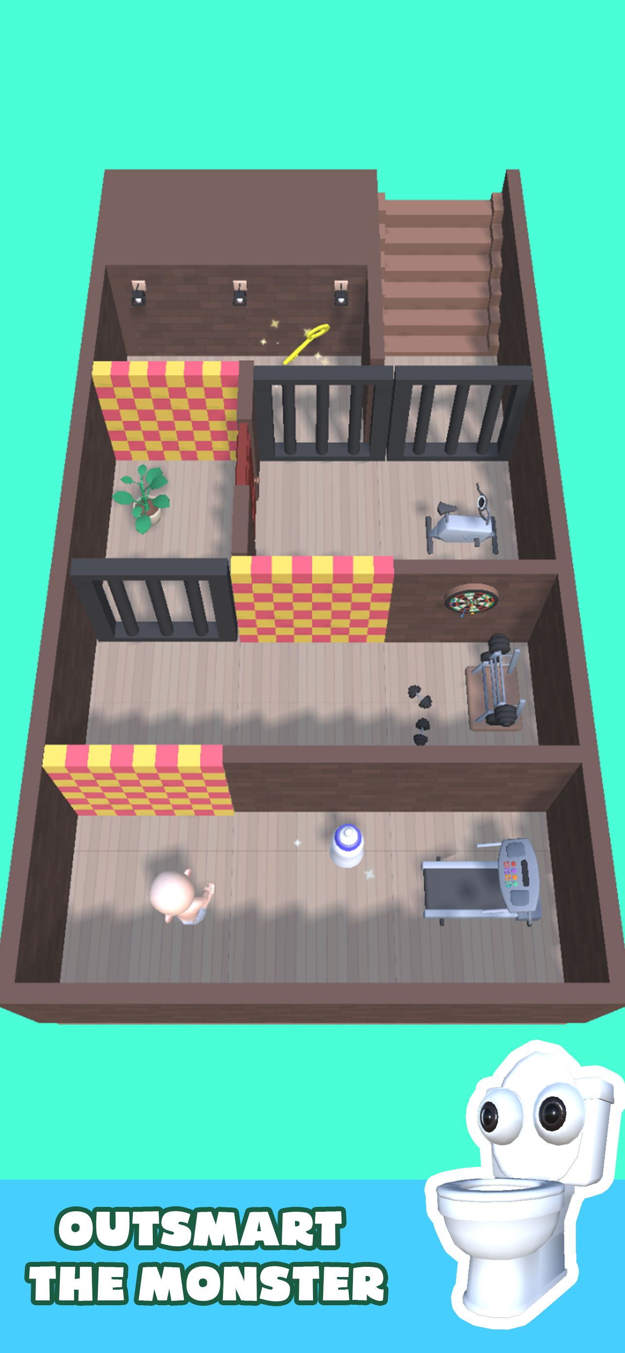 Toilet Monster: Baby Escape