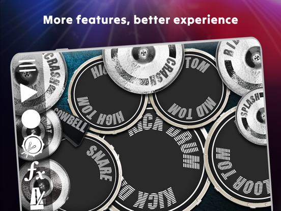 Drum Solo Studio iPad screenshot 5 - Music app