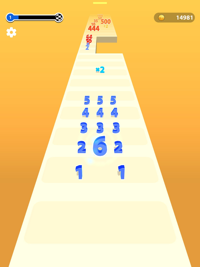 Number Run 2047 Merge Games