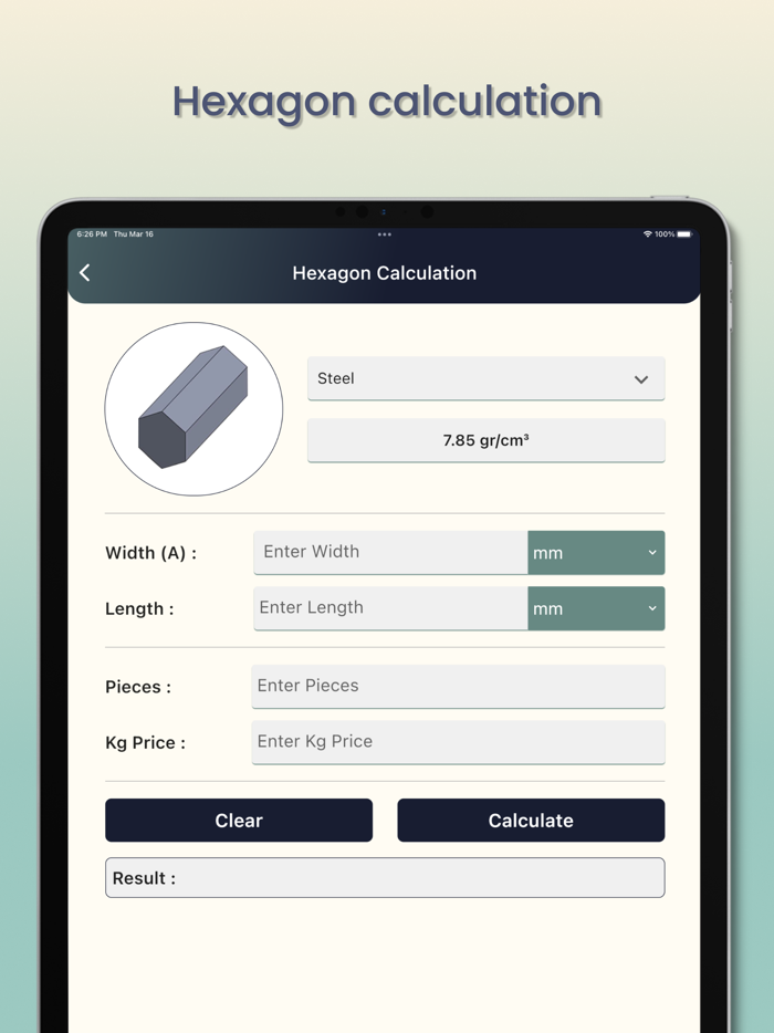 Metal Weight Calculators