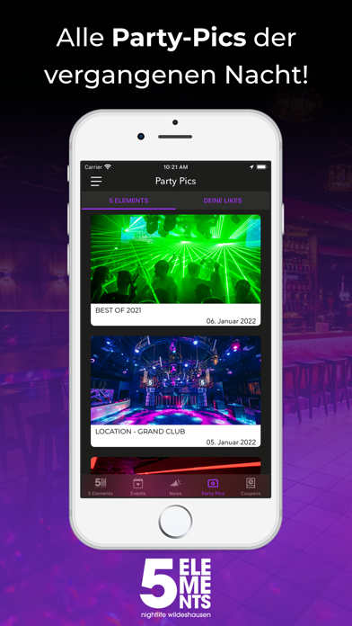 CLUB 5 ELEMENTS Screenshot