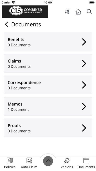 Combined Insurance Service Screenshot