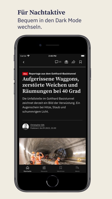 Basler Zeitung Nachrichten Screenshot