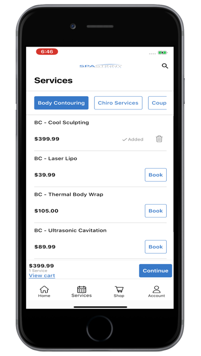 Spa Stinny Mobile Screenshot