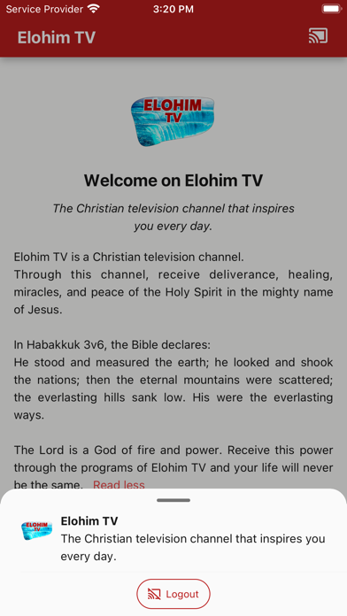 Elohim TV Screenshot