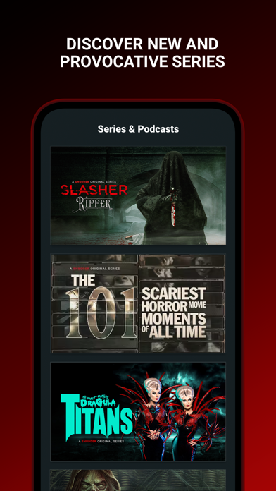 Shudder: Horror & Thrillers Screenshot